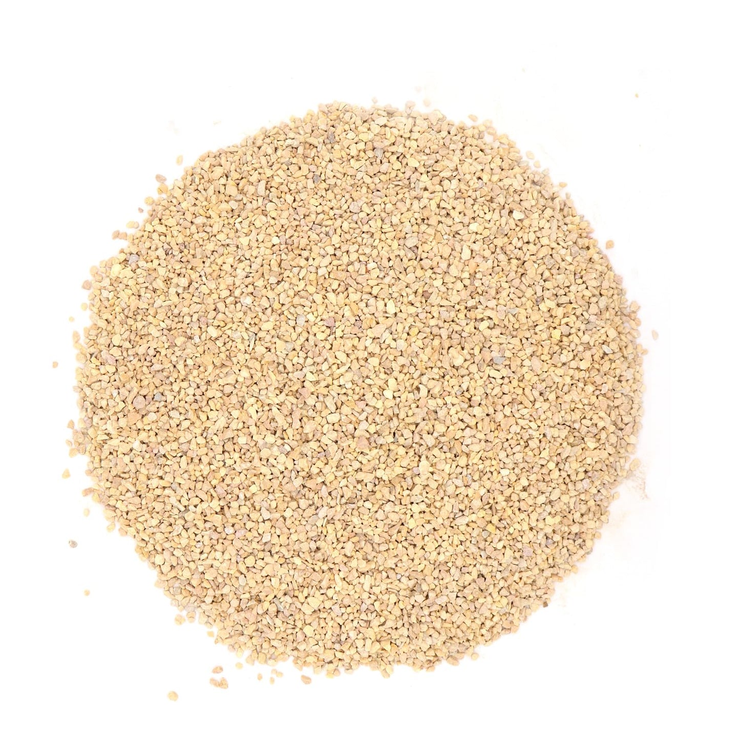 Premium Pebbles Coarse Sand. Light Brown Color. 1/8 Inch 10 lbs. for Potting Soil, Succulents, Pots, Plants, Gardening, Indoor, Crafting, Vase Fillers (X-Mini, COARSE Sand - Light Brown, 10)