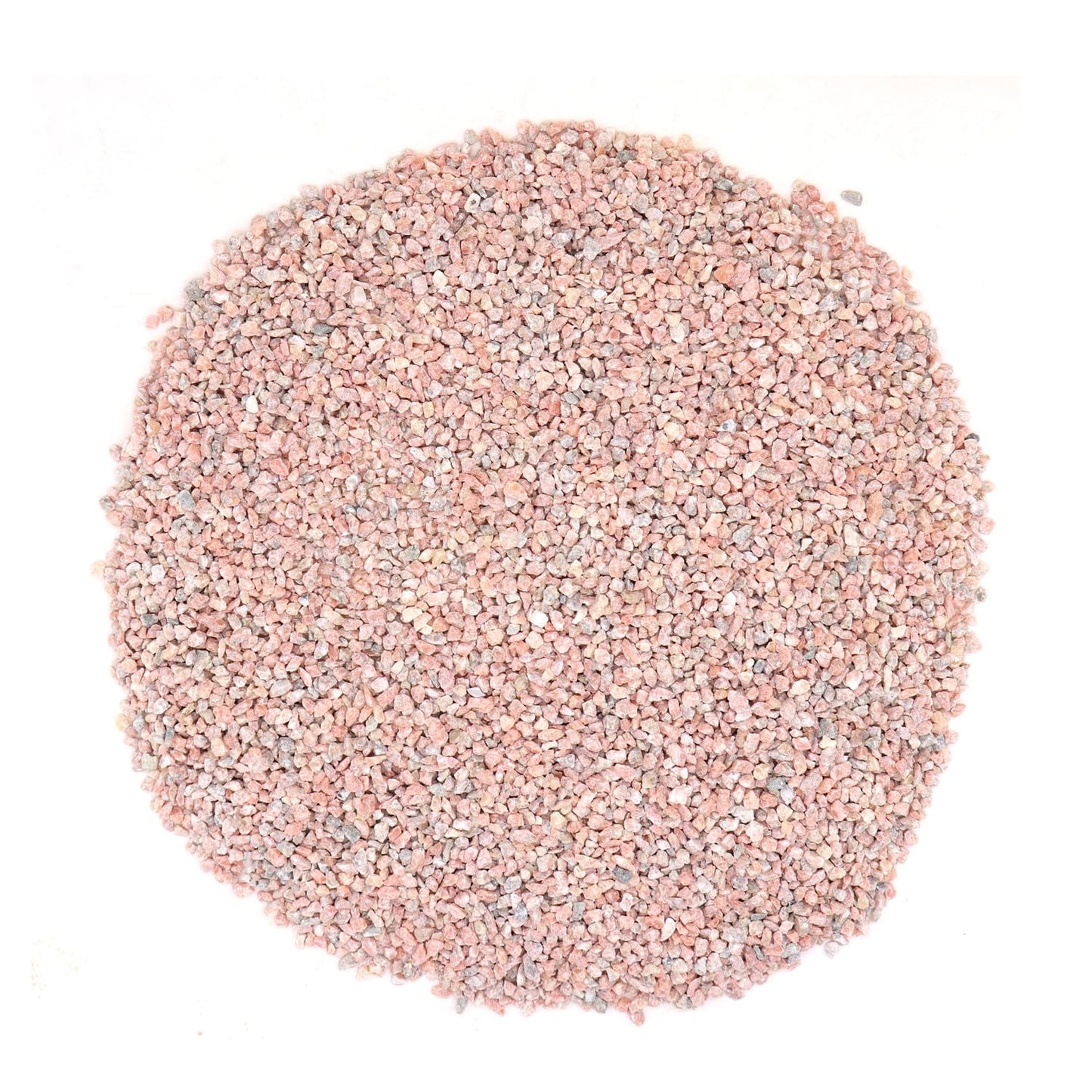 Premium Pebbles Coarse Sand. Pink Color. 1/8 Inch 10 lbs. for Potting Soil, Succulents, Pots, Plants, Gardening, Indoor, Crafting, Vase Fillers, Landscaping (X-Mini, COARSE Sand - Pink Crystal, 10)